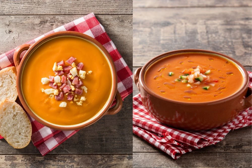 Cuáles son las diferencias entre el salmorejo y el gazpacho